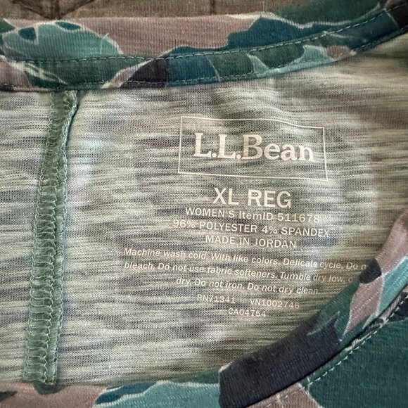 LL Bean Women's Streamside Tee - Picture 2 of 3